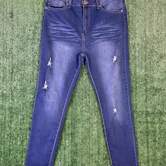 VIP Blue Denim Jeans - Picture 1 of 6